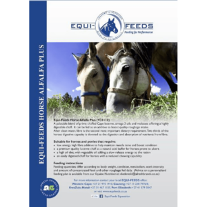 Equifeeds Alfalfa Plus 20Kg