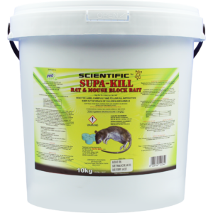 Supa-Kill Rat & Mouse Block Bait – 10Kg