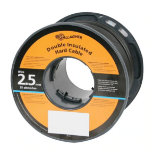 Gallagher Hard Black Leadout Cable – 2.5 Mm X 100 M