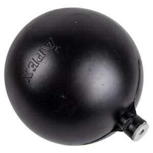 Apex Float Valve Ball Plastic Blk 150Mm