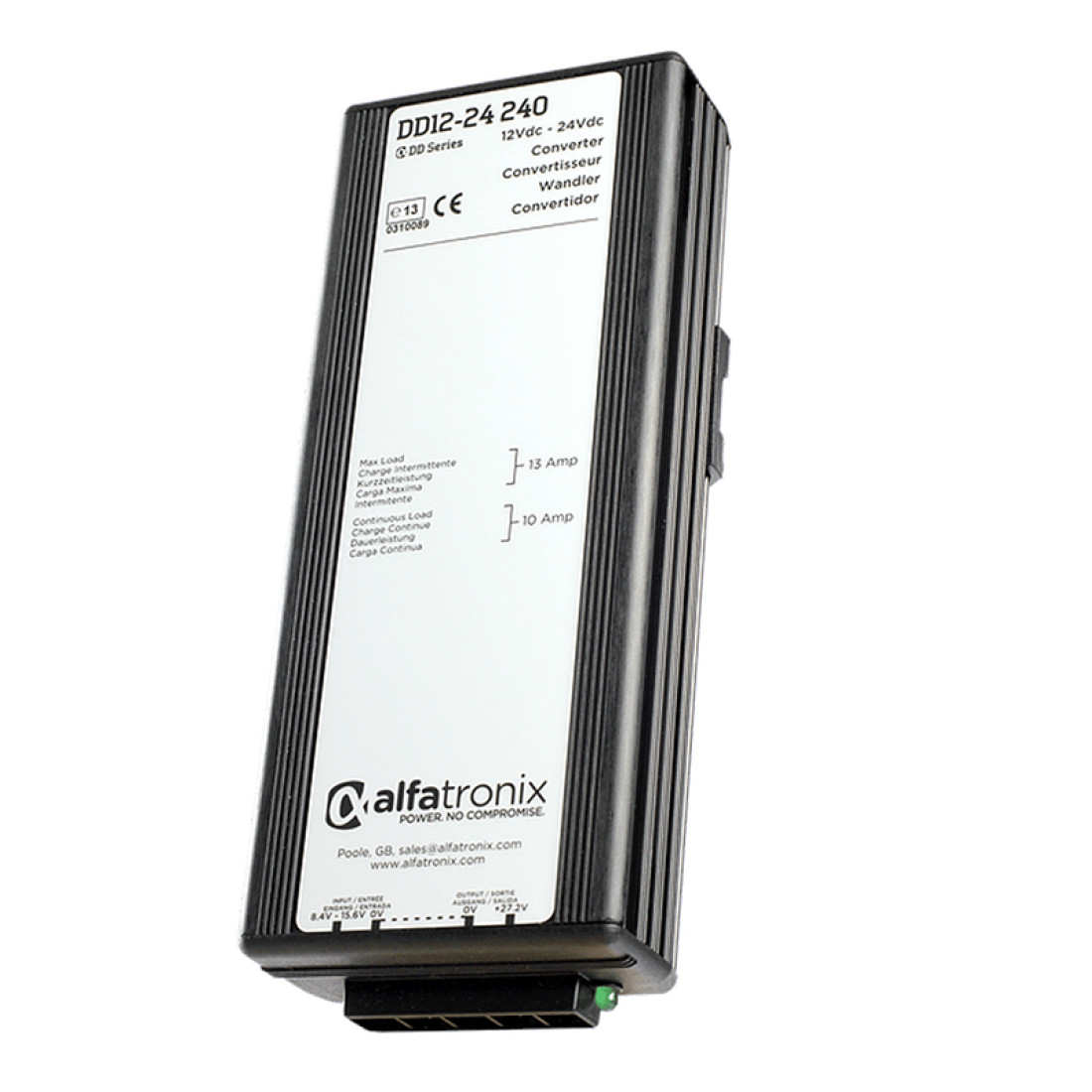 Alfatronix Converter 12-24 V 10/12 A 240 W