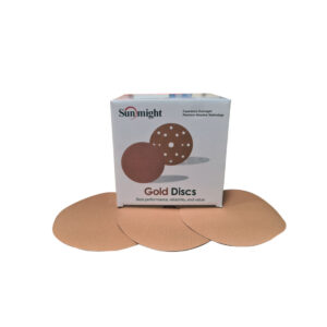 43510 Sunmight Velcro Gold Disc No Hole 75Mm (180) – 50Pc