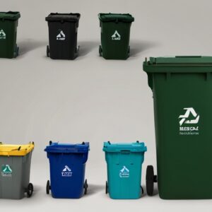 Heavy Duty Wheelie Bin – 120L