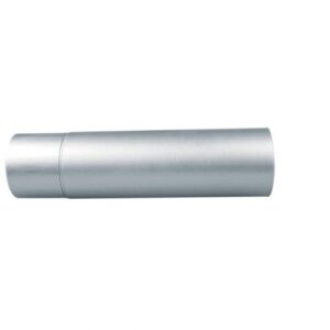 Mini foldaway umbrella with matching cover and matt chrome plast