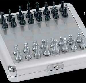 Chess/Backgammon in Metal Case set