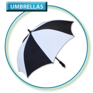Junior Red & White Golf Umbrella