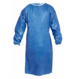 Disposable STERILE Non-Reinforced 50gms surgical gown – CE & FDA certified. Min 25 units