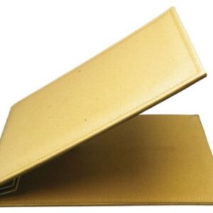 Recycled Leather Menu Holder – Plain – Min Order: 250 units