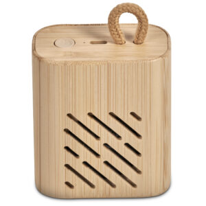 Eco Aware Bamboo Bluetooth Speaker with lithium polymer battery