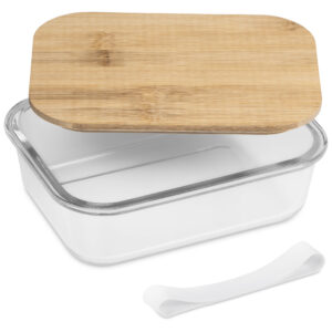 Glass & Bamboo Lunch Box Eco Friendly Gift