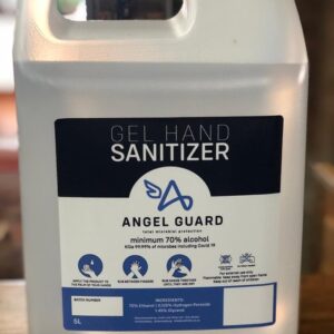 Liquid or Gel Hand Sanitiser / Sanitizer (70% Alcohol) 5 Litre – Min 10 units