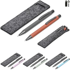 Eco Friendly Pen & Highlighter-Orange