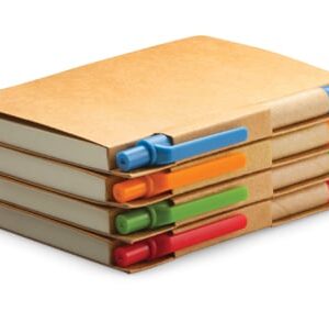 Eco Mini Notebook with Pen – Available many different colours