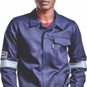 Conti Suit Jacket Acid Flame Resistant. SABS. Navy. Sizes 34 – 54