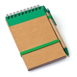 Eco-Friendly Punk Notebook-Green