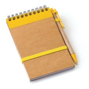 Eco-Friendly Punk Notebook-Yellow