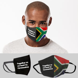 SA Flag 3 layer Beak Mask – Men (Min 100 Units)