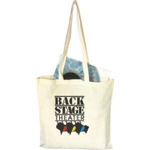 Black Midi Cotton Drawstring Pouch – Eco Friendly Gift Packing Idea