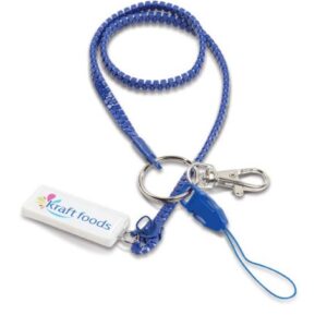 Zipper Lanyard – Available in many colours