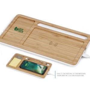 Maitland Desk Organiser With Wireless Charger