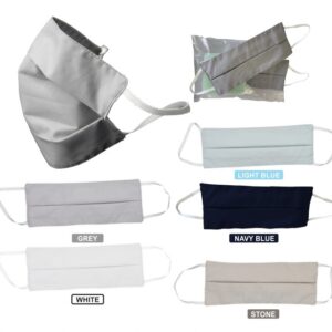 Set of 2 Re-usable cotton masks, includes 8x filters – Min 50 sets