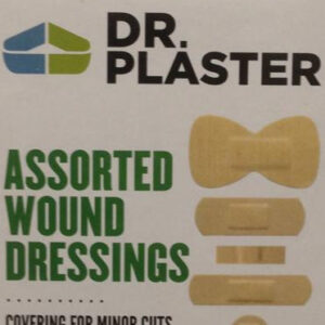 Dr Plaster Wound Dressing (Assorted) Washproof Plasters 40’s