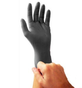 Examination Gloves Nitrile Powder Free – Black – 100/Box