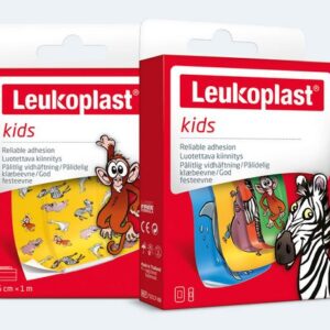 Leukoplast kids Junior Assorted Zoo – 12/Box