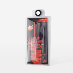 Staleks Professional eyelash tweezers EXPERT 40 TYPE 2 (L-shaped, 70?)