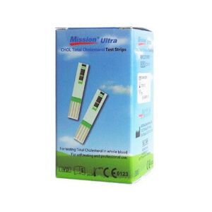 Mission Ultra Cholesterol Test Strips (25’s)