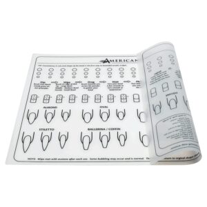 Acrylic Silicone Nail Training Mat