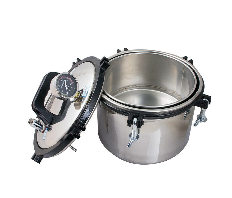 8L Autoclaves Sterilizer Electric Heated Autoclave Steam Sterilizer - Image 2
