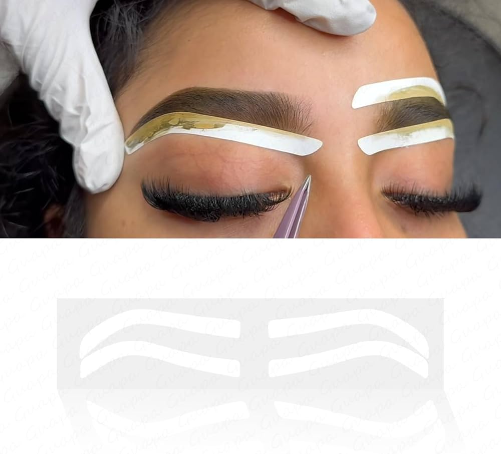 Eyebrow Sticker Guides | Henna/Hybrid tint/Airbrush - Image 4
