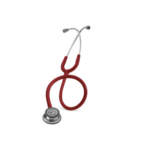 3M LITTMANN CLASSIC III STETHOSCOPE: Stainless Steel- Burgundy