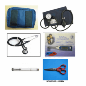 First Aid Kit Nurses with scissor – Basic