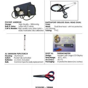 First Aid Kit Nurses with Stethoscope Rappaport De Luxe