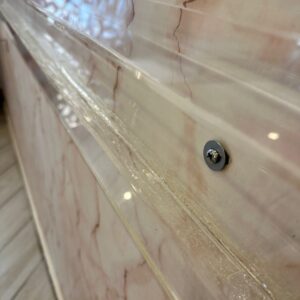 Very big perspex nail polish wall stand – DEMO