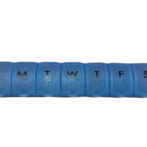 Pill Box – 7 Day with Braille