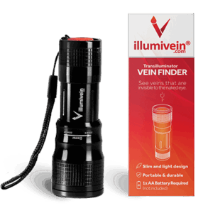 NEW LED Illumivein — Vein Finder / Transilluminator to Find Veins for Phlebotomy and IV