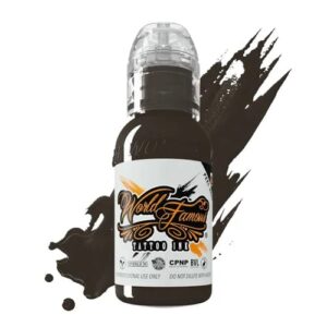 World Famous Tattoo Ink | Michele Deep Brown 30ml