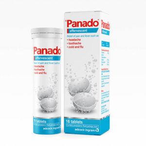 Panado Effervescent Pain Tablets – 500 mg Paracetamol (16/Tub)