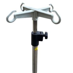 Drip Stand/IV Stand Plastic Base & Plastic Hooks
