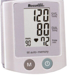 Rossmax Digital Wrist Type Blood Pressure Meter – Fully Automatic