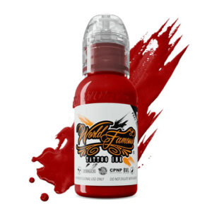 World Famous Tattoo Ink | Big Apple Red 30ml