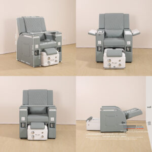 Pure Indulgence Spa Pedi Station | Grey
