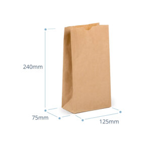 Extra Small Plain Paper Bag
