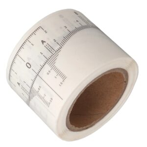 Disposable eyebrow ruler sticker Roll