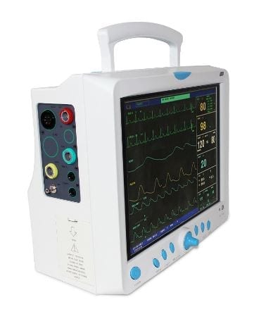 Contec CMS9000 Patient Monitor/ Nibp/Spo2/Temp/ECG - Image 3