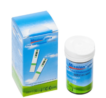 Mission Ultra Cholesterol Test Strips (25’s)
