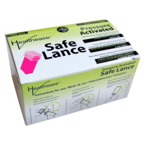 Pressure Activated Safety Lancets – 21G (100/Box)